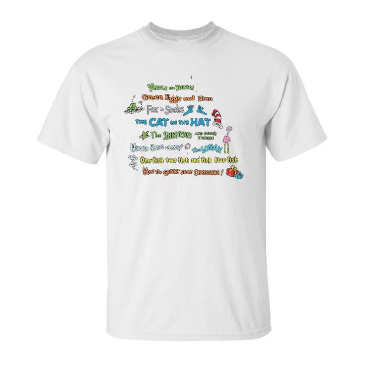 Dr Seuss Book Title Unisex T-Shirt