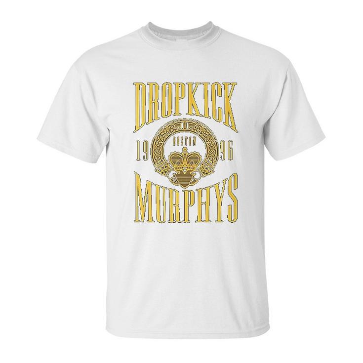 Dropkick Murphys  Claddagh Boston 1996 Band Logo Unisex T-Shirt