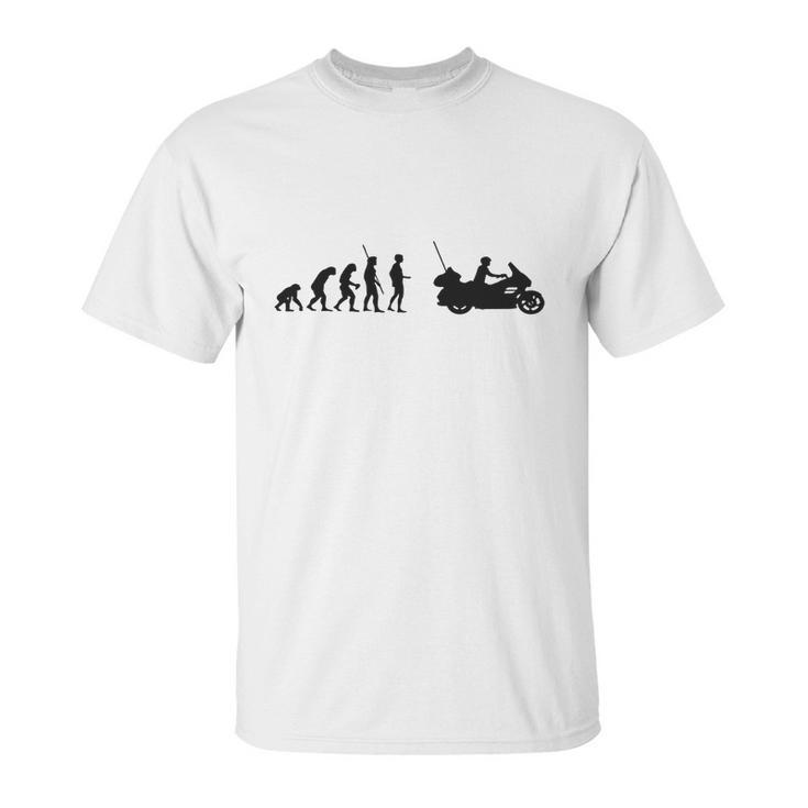 Evolution Motorcycle Goldwing Shirt Limted Edition Unisex T-Shirt