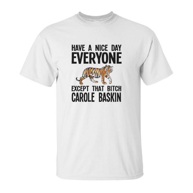 Except Carole Ringer Unisex T-Shirt