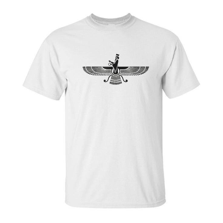 Faravahar Symbol Higher Spirit Zarathustra Unisex T-Shirt