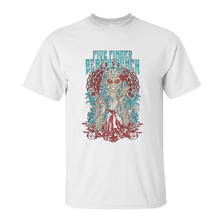 Five Finger Death Punch  Lady Muerta Unisex T-Shirt