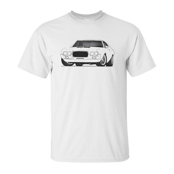 Ford Torino 1972  White Car Unisex T-Shirt