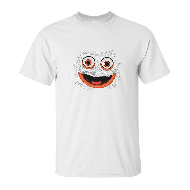 Funny Gritty Mascot Face Unisex T-Shirt