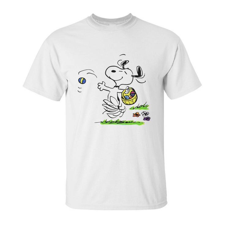 Funny Snoopy Easter Beagle T-Shirt Unisex T-Shirt