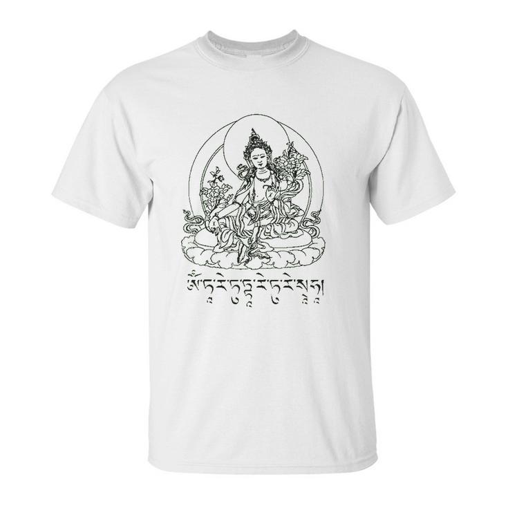 Green Tara Mantra Unisex T-Shirt