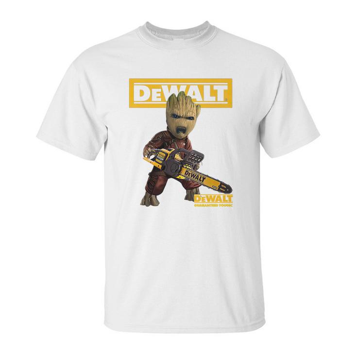 Groot With Logo Dewalt Shirt Unisex T-Shirt