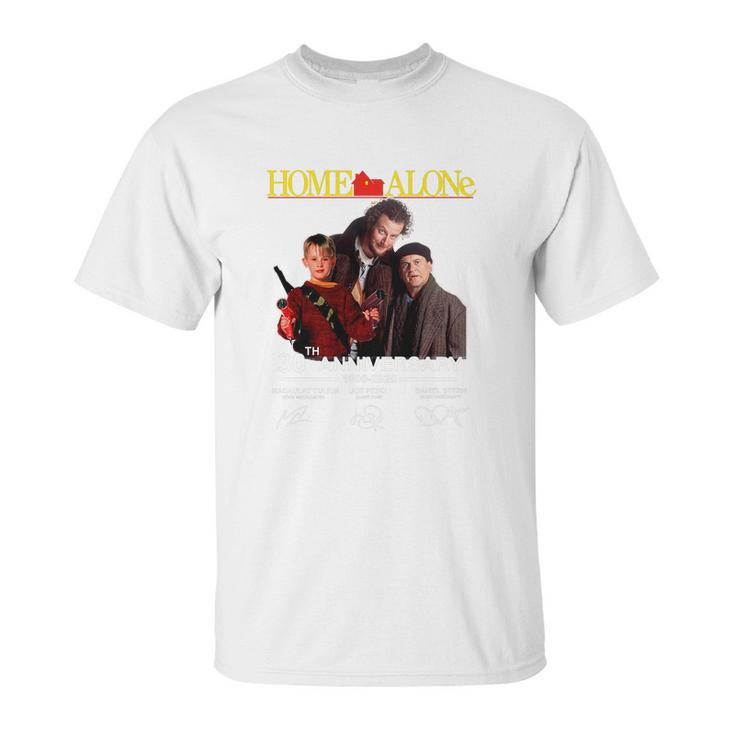 Home Alone 30Th Anniversary 1990-2020 Signature Shirt Unisex T-Shirt