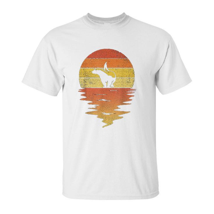 Honey Badger 70S Retro Sunset Vintage Honey Badger Unisex T-Shirt