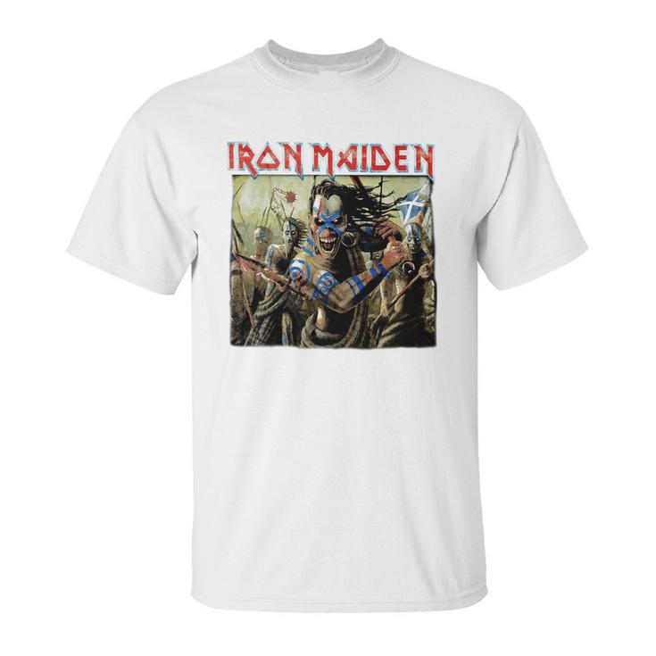 Iron Maiden Clansman T-Shirt By Hanes Brand Shirt For Adult Unisex T-Shirt