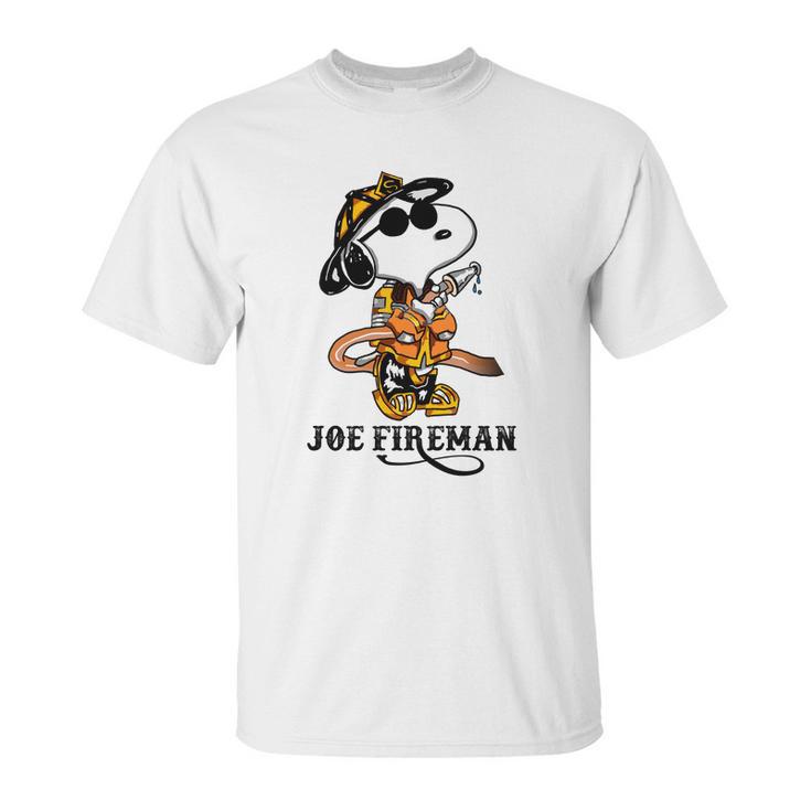 Joe Fireman Snoopy Unisex T-Shirt