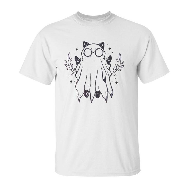 Kawaii Pastel Goth Art Creepy Cute Ghost Demon Halloween Unisex T-Shirt