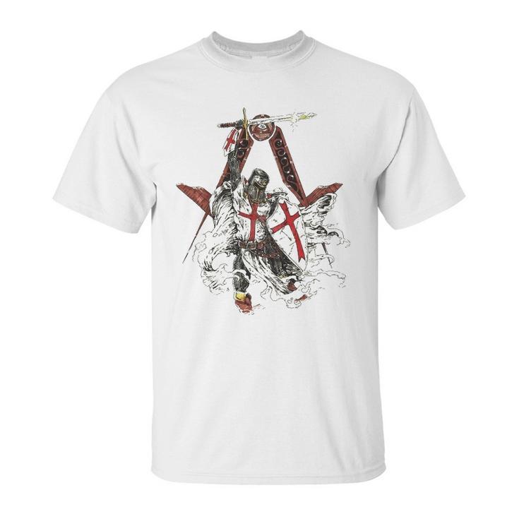 Knights Templar And  Freemason Unisex T-Shirt