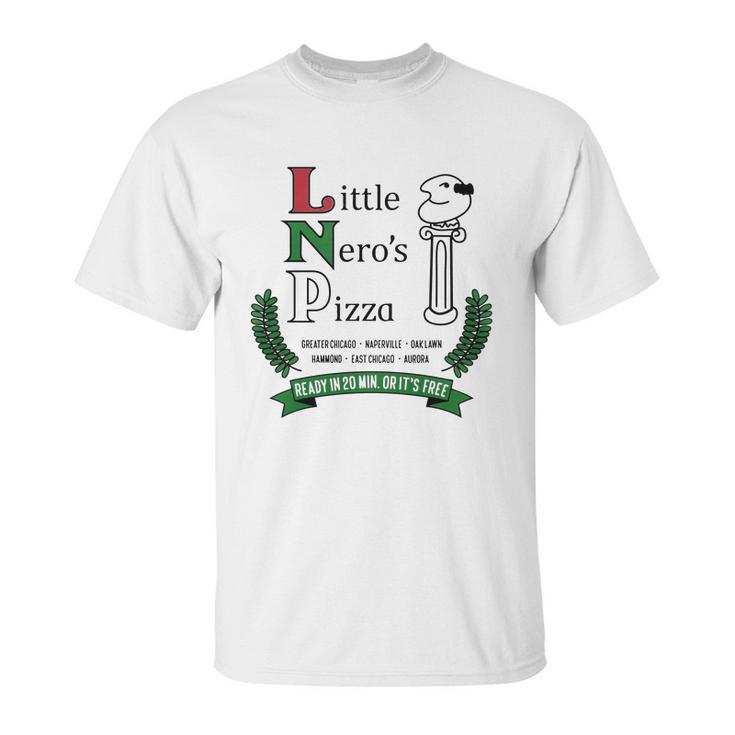 Little Neros Pizza White Tee T-Shirt Unisex T-Shirt