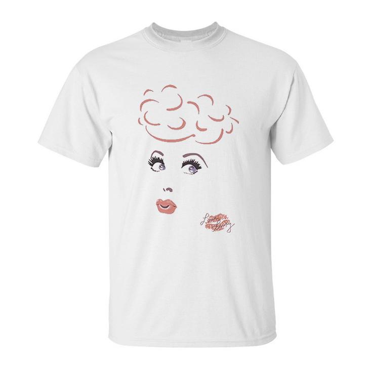 I Love Lucy 50S Tv Series Eyelashes Unisex T-Shirt