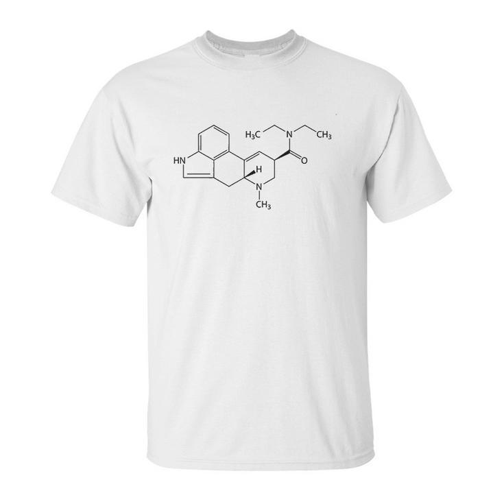 Lsd Molecule Acid Psychedelics Unisex T-Shirt