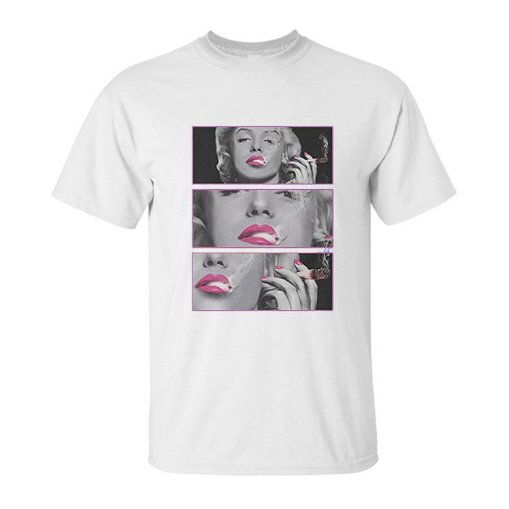 Marilyn With Blunt Mens Unisex T-Shirt