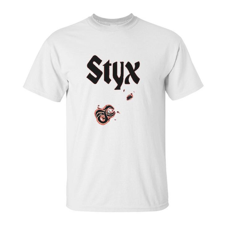 Men Styx Logo Custom Retro Royalblue Unisex T-Shirt