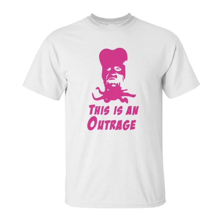 Mighty Boosh-Tony Harrison-This Is An Outrage Shirt Unisex T-Shirt