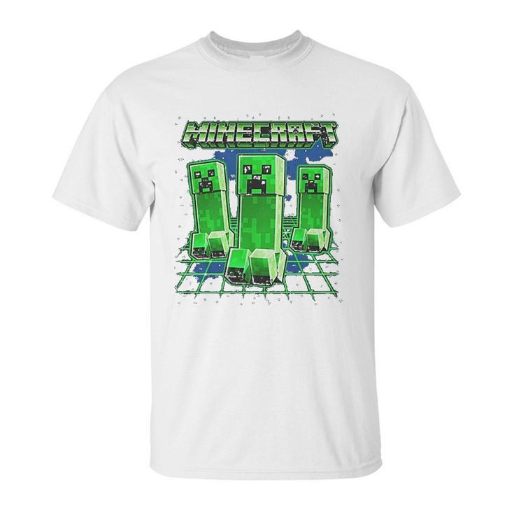 Minecraft Glowing Creepers Unisex T-Shirt