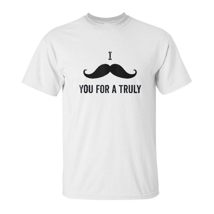 I Mustache You For A Truly Aint No Laws Hard Seltzer Unisex T-Shirt