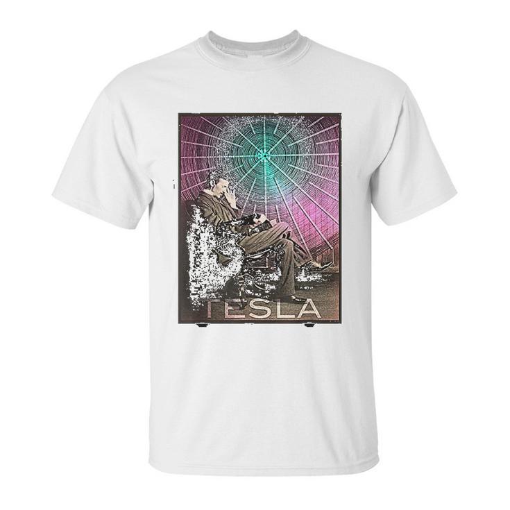 Nikola Teslas Ac Electricity Inspiring Science Unisex T-Shirt