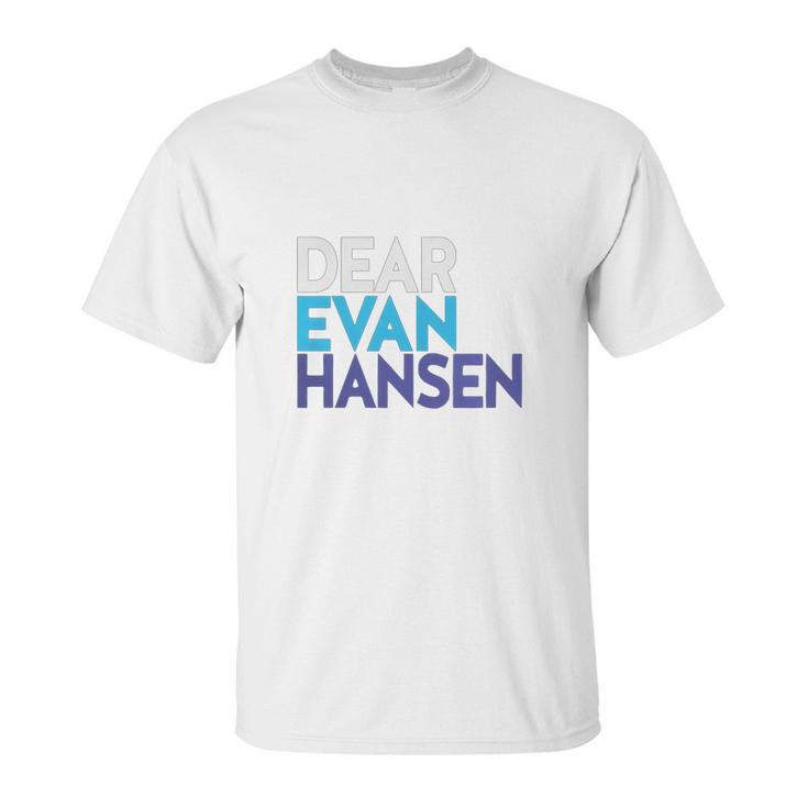 Official Evan Hansen Dark Colors Unisex T-Shirt