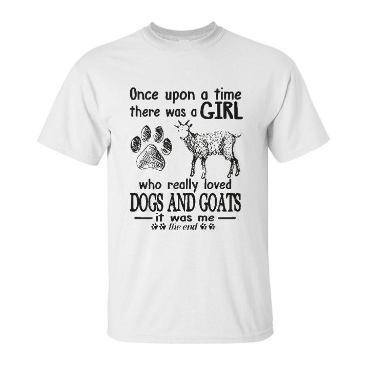 Once Upon A Time There Was A Girl Goat Unisex T-Shirt