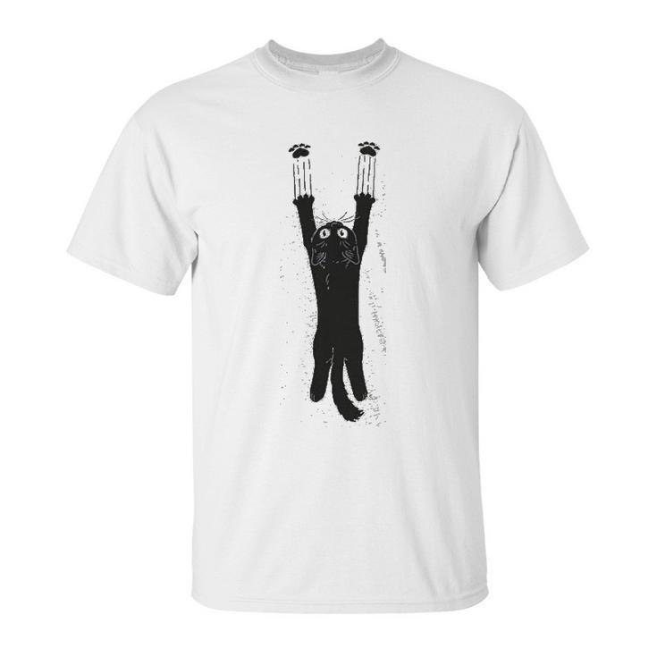 Paw Addict Funny Cat Cute Kitty Laughing Game Cat Unisex T-Shirt