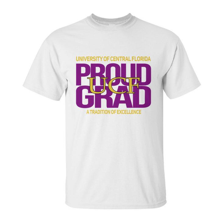 Proud Grad University Of Central Florida Graduation Excellence Unisex T-Shirt