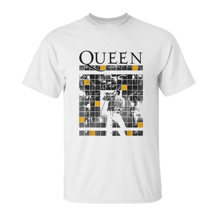 Queen Official Live Concert Blocks Unisex T-Shirt