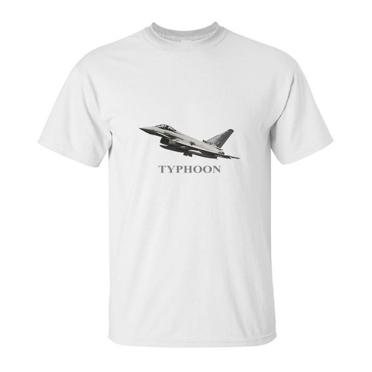 Raf Typhoon T Shirt Fighter Plane Eurofighter Unisex T-Shirt