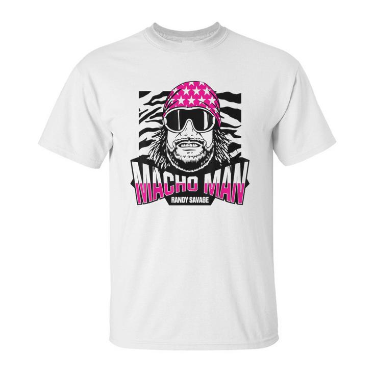 Randy Macho Man Savage Zebra Print Unisex T-Shirt