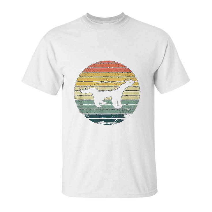 Retro Vintage Honey Badger Animal Unisex T-Shirt