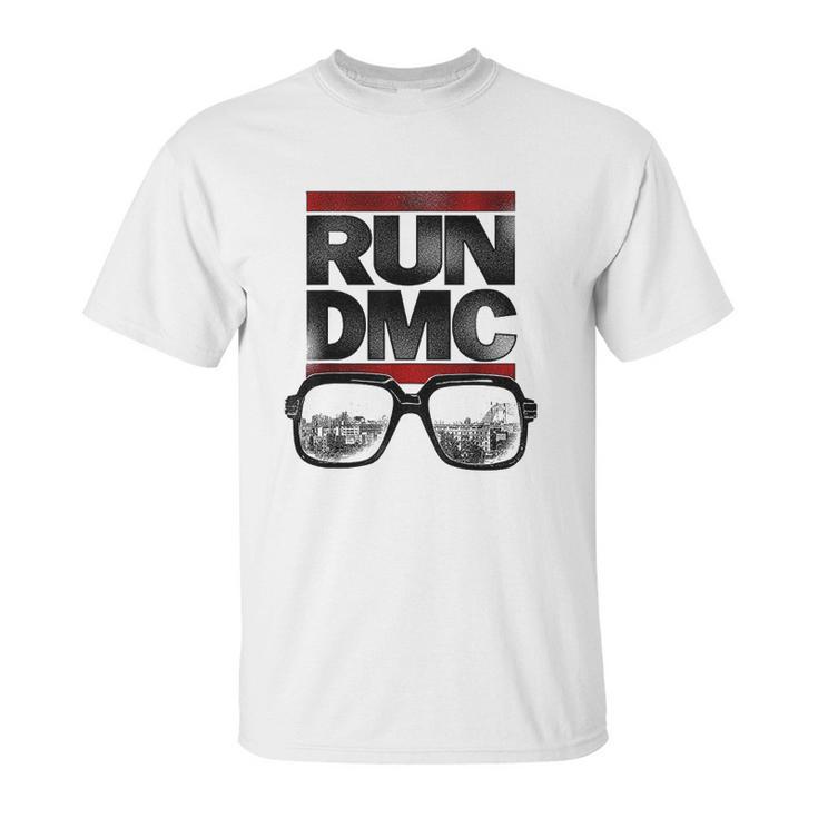 Run Dmc Official Nyc Glasses Unisex T-Shirt