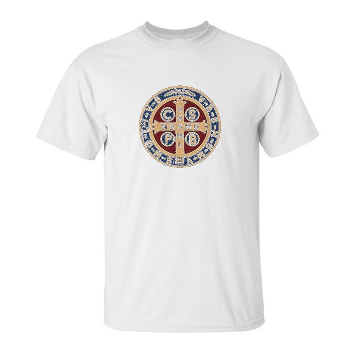 The Saint Benedict Medal Catholic Unisex T-Shirt