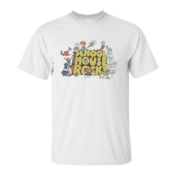 Schoolhouse Rock Mens Baseball Unisex T-Shirt