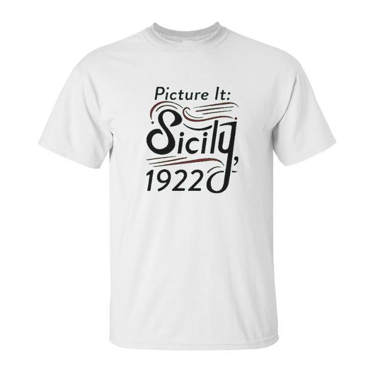 Sicily 1922 Television Funny Retro 80S Graphic Unisex T-Shirt