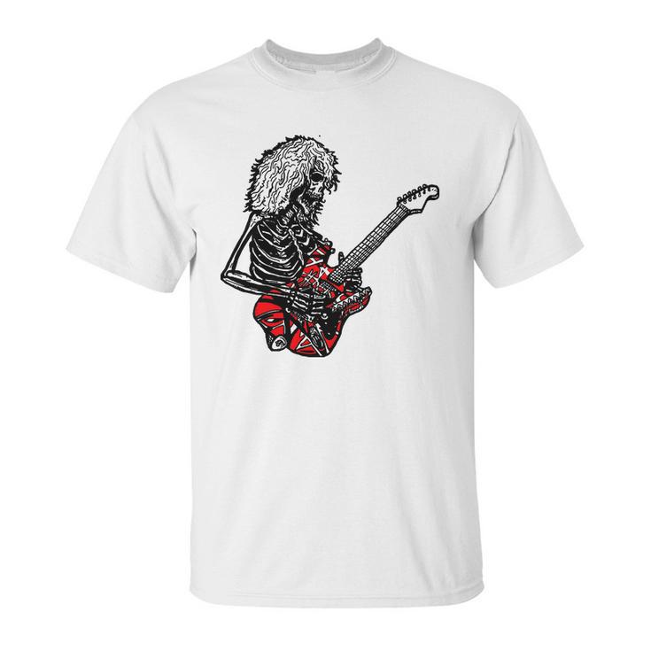 Skeleton Rock Eddie Van Halen Unisex T-Shirt