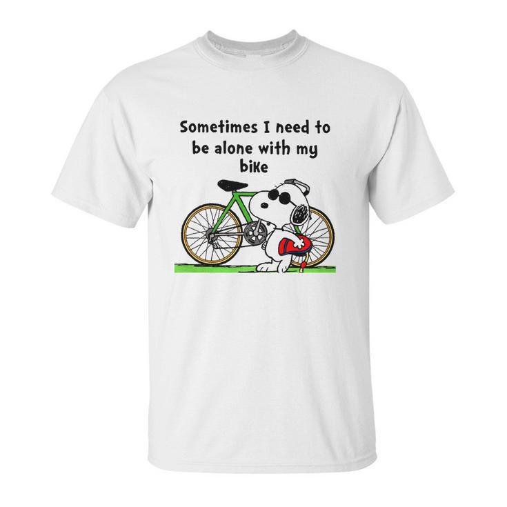 Snoopy Bike Unisex T-Shirt