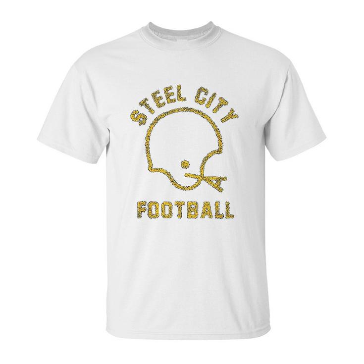 The Steel City Vintage Pittsburgh Football Unisex T-Shirt