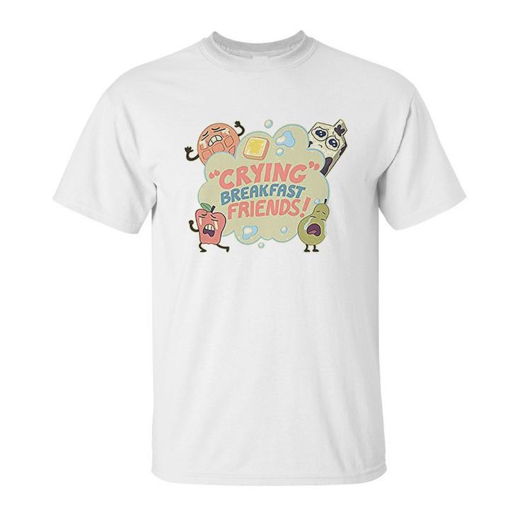 Steven Universe Crying Breakfast Friends Cartoon Network Unisex T-Shirt