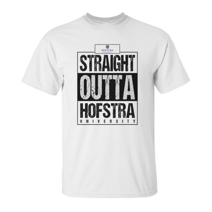 Straight Outta Hofstra University Funny Gift Unisex T-Shirt