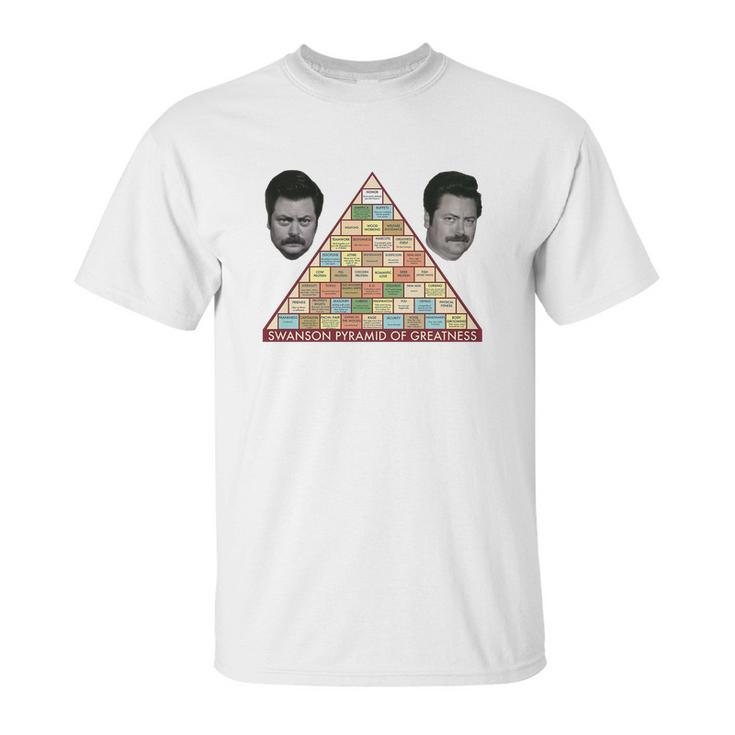 Swanson Pyramid Of Greatness Unisex T-Shirt