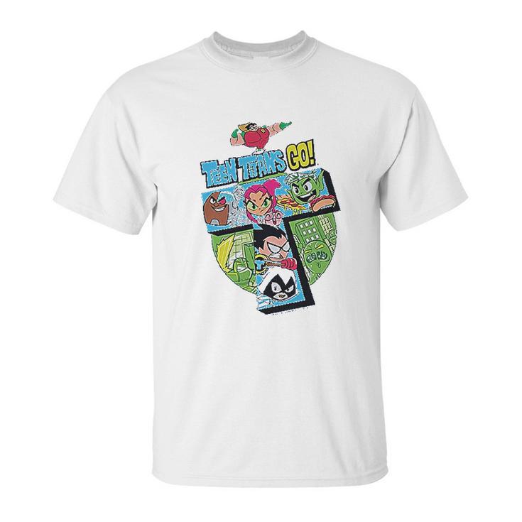 Teen Titans Go  Team Adult Unisex T-Shirt