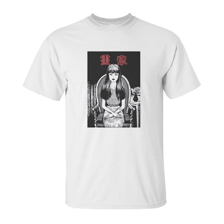 Tomie Junji Ito Uzumaki Cult Horror Manga Unisex T-Shirt