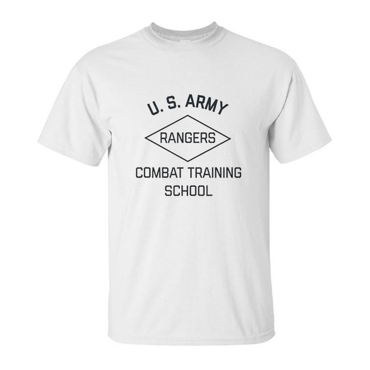 Us Army Ranger Combat Training School Ww2 Vintage Pt Unisex T-Shirt