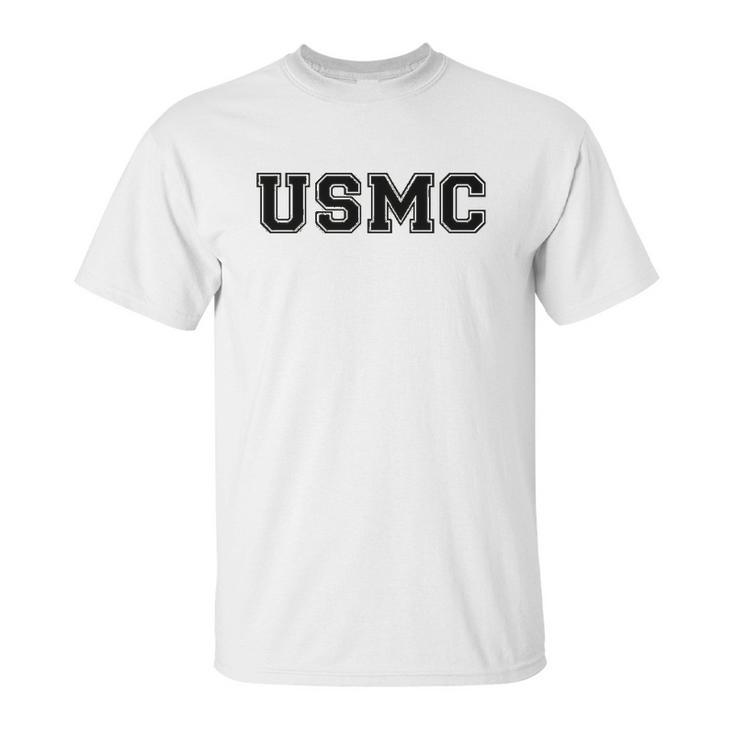 Usmc Athletic Marines In Military Green Unisex T-Shirt