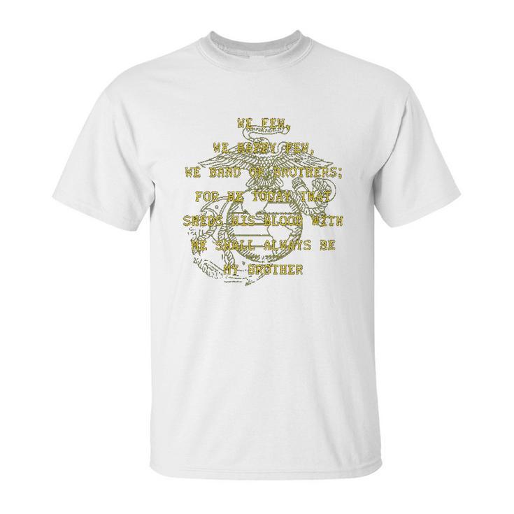 Usmc Band Of Brothers Unisex T-Shirt