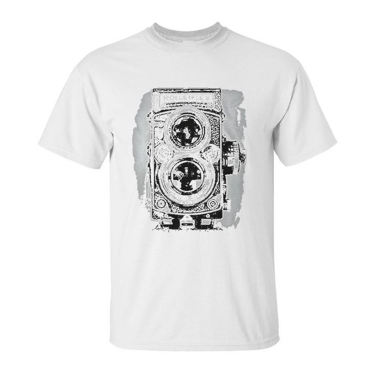 Vintage Camera Photography Mechanical Film Darkroom Unisex T-Shirt